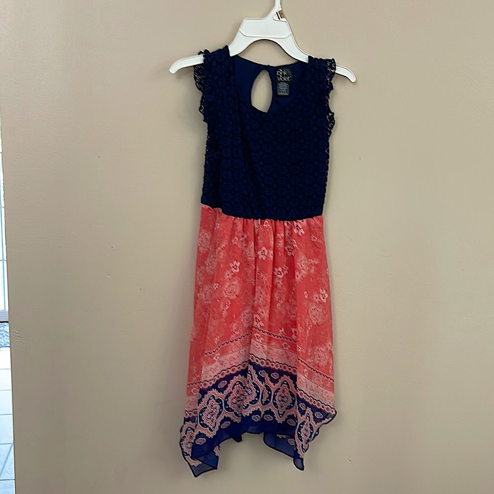 Pink violet dress